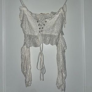 WHITE SET XS SKORT & TOP SET NEVER WORN can be sold separately